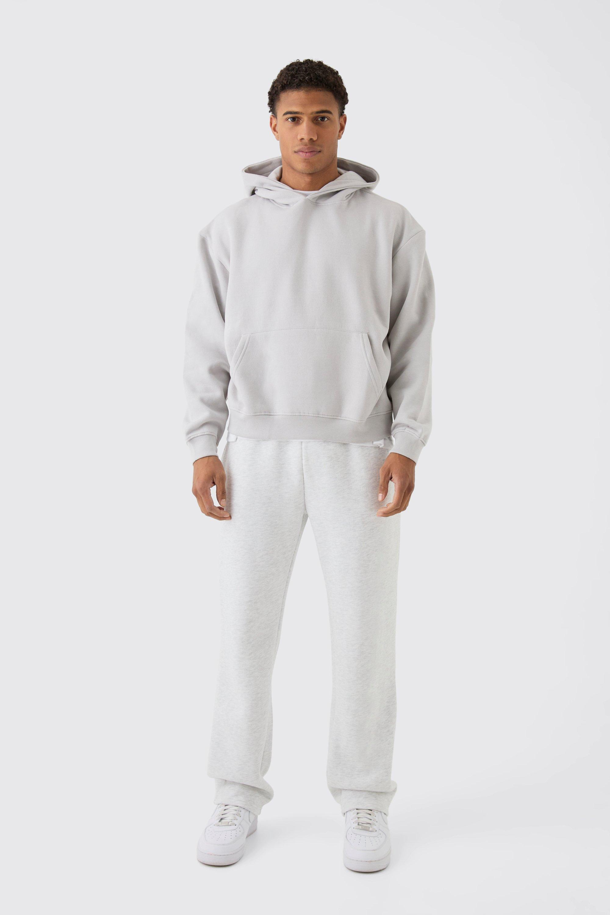 Basic Oversized Boxy Hoodie boohoo UK
